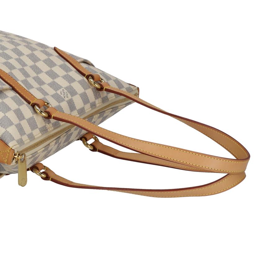 ＬＯＵＩＳ　ＶＵＩＴＴＯＮ ルイヴィトン ルイ・ヴィトン ダミエ・アズール 市松模様 ホワイト 白 ショルダーバッグ ハンドバッグ トートバッグ ブラウン メンズ レディース 定番 人気 ＬＶ 斜め掛け 肩がけ/旧型トータリーＰＭ／ダミエ／アズール　/N51261//AR1***/ABランク/75