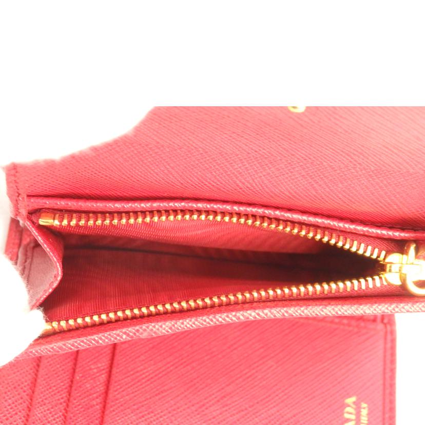 ＰＲＡＤＡ プラダ/サフィアーノコンパクトジップ/1MV204//ABランク/62