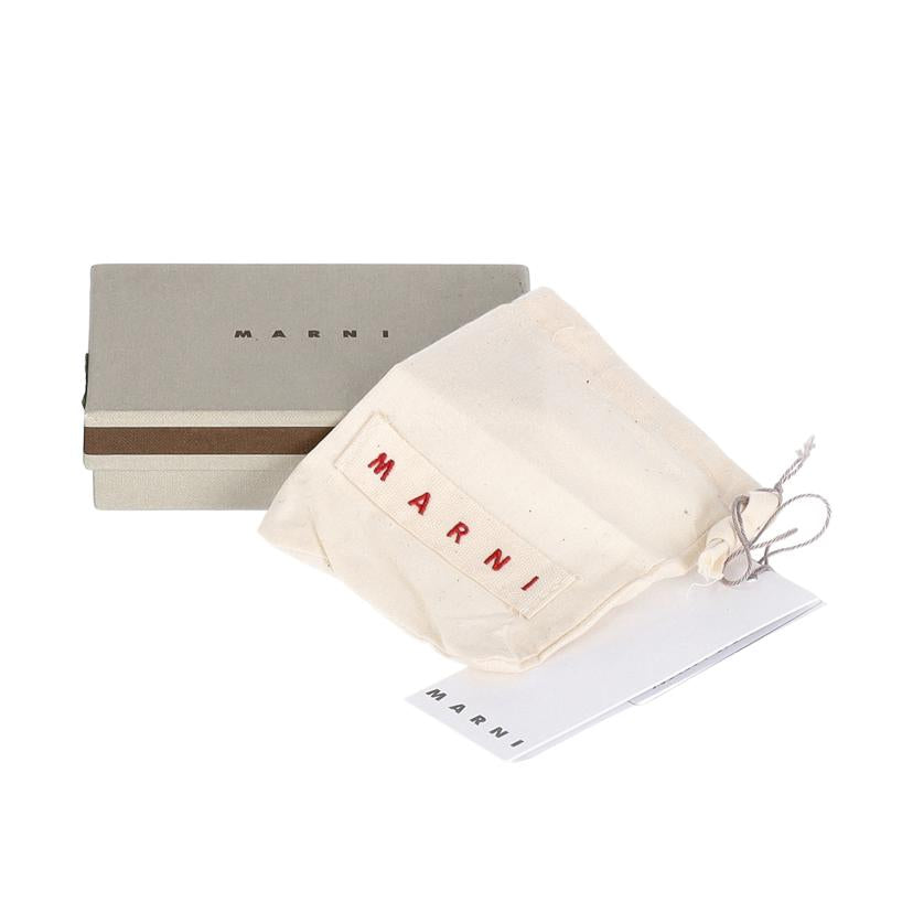 ＭＡＲＮＩ マルニ　MARNI　コンパクト三つ折り財布　レディース　ブラウン　ピンク　レッド/コンパクト三つ折り財布//SAランク/37
