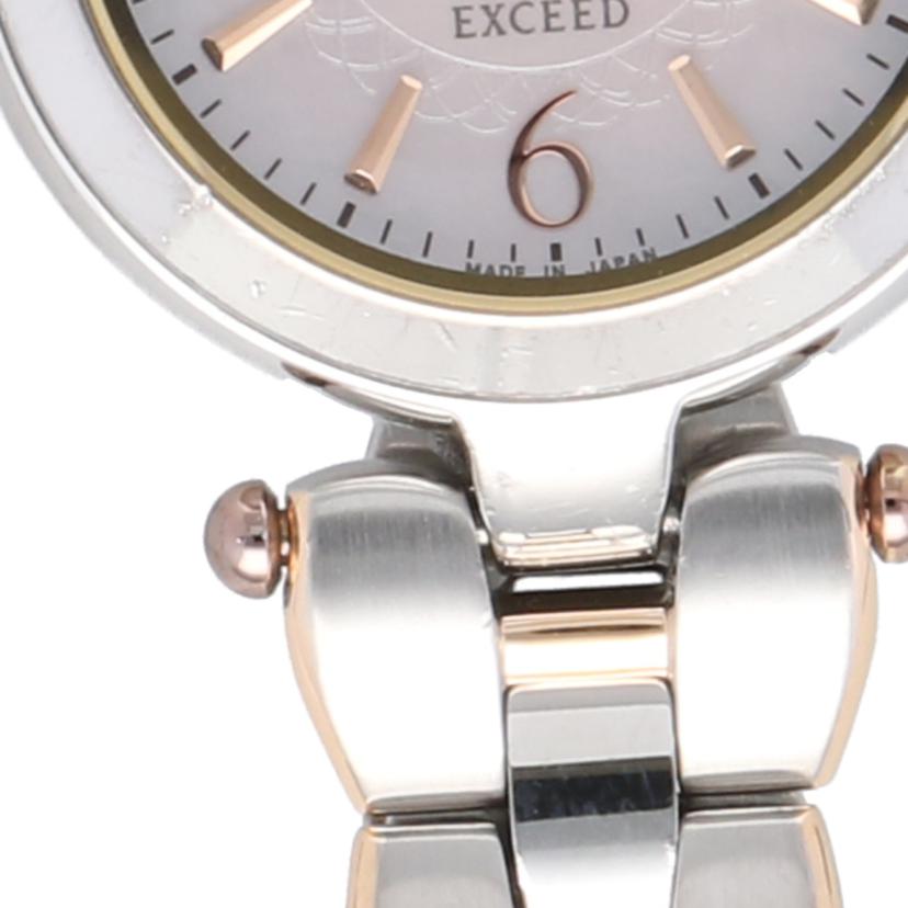 ＣＩＴＩＺＥＮ シチズン/ＥＸＣＥＥＤ　レディース電波ソーラー時計/ES8024-51W//531******/Bランク/09