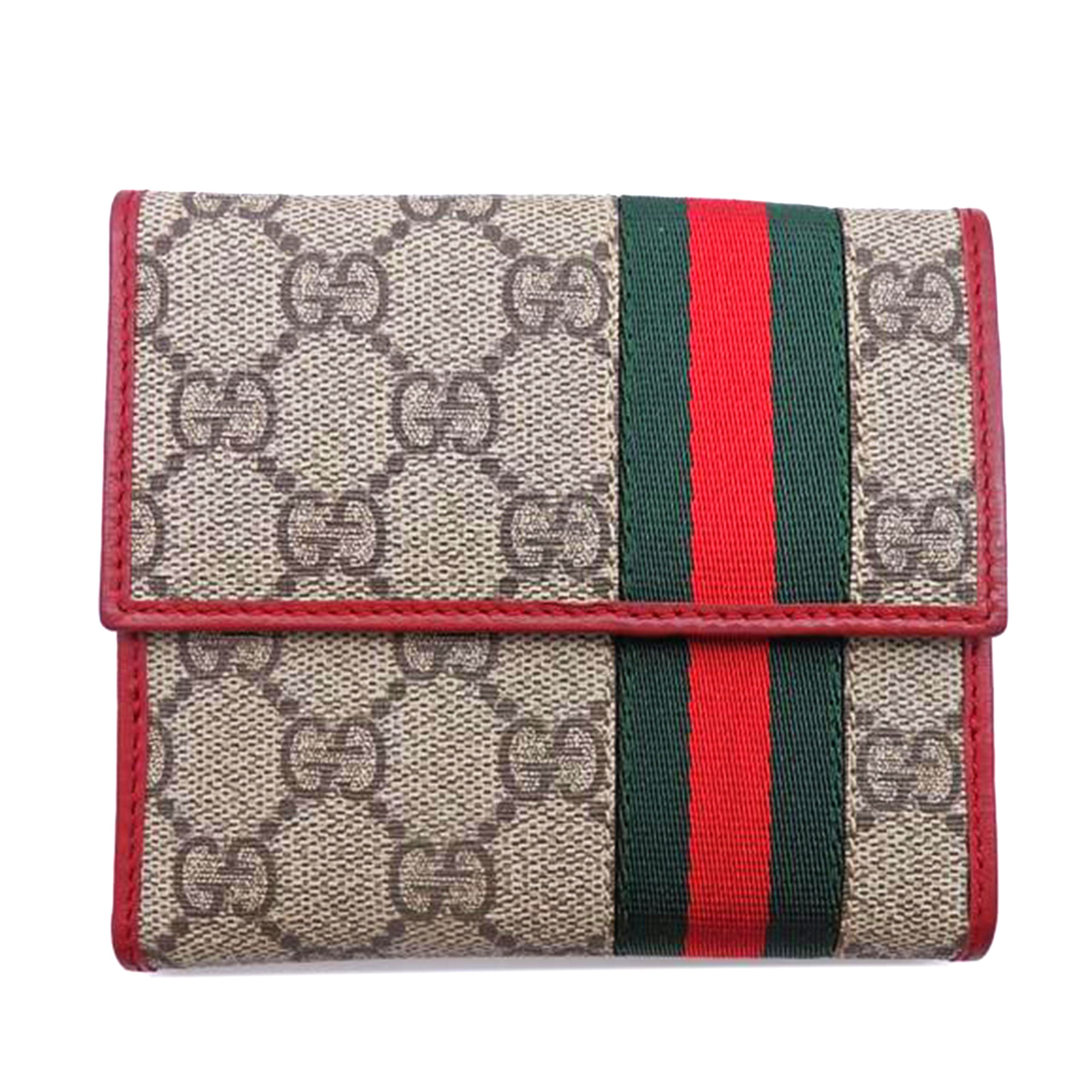 ＧＵＣＣＩ グッチ/ＧＧプラスＷホック財布/282472//534638/Aランク/93