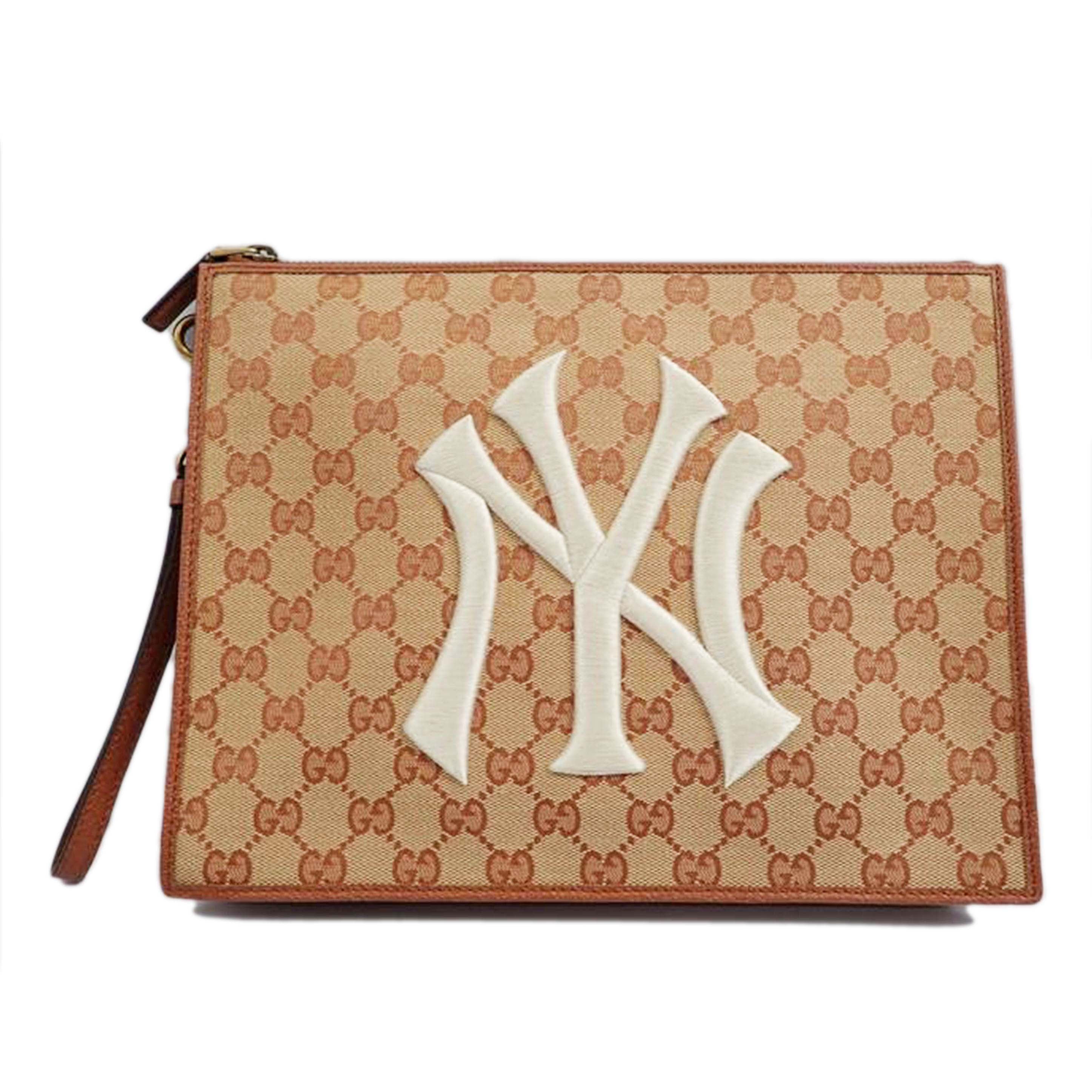 ＧＵＣＣＩ ｸﾞｯﾁ/ニューヨークヤンキースパッチ刺 」クラッチバック/547796//525040/ABランク/62