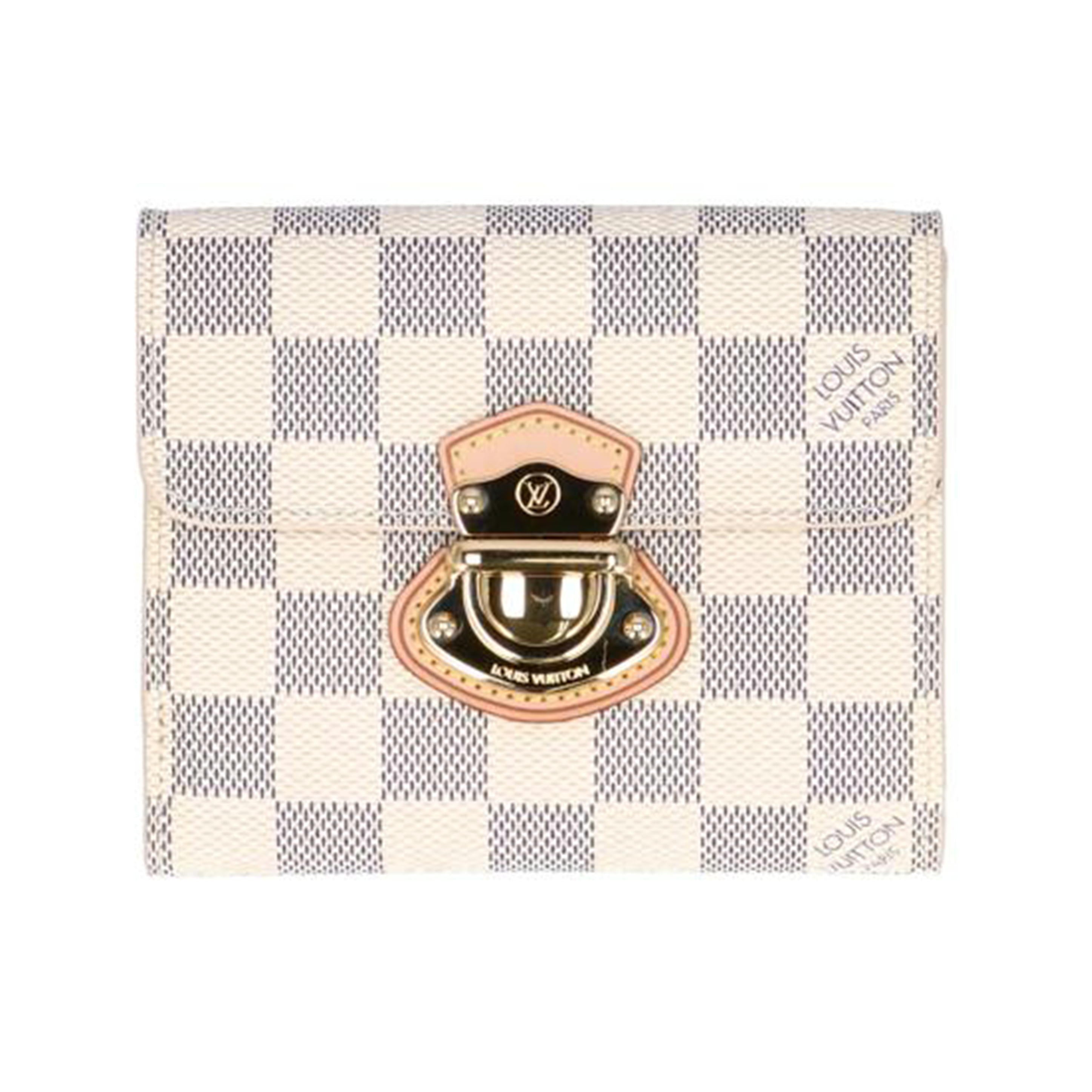 ＬＯＵＩＳ　ＶＵＩＴＴＯＮ ﾙｲ･ｳﾞｨﾄﾝ/ポルトフォイユジョイ／ダミエ／アズール/N60030//TN1***/Aランク/75