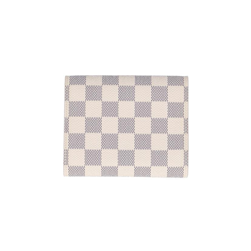 ＬＯＵＩＳ　ＶＵＩＴＴＯＮ ﾙｲ･ｳﾞｨﾄﾝ/ポルトフォイユジョイ／ダミエ／アズール/N60030//TN1***/Aランク/75