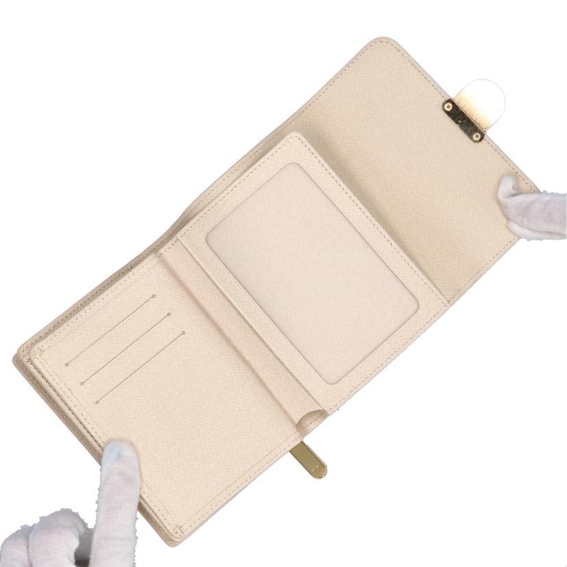 ＬＯＵＩＳ　ＶＵＩＴＴＯＮ ﾙｲ･ｳﾞｨﾄﾝ/ポルトフォイユジョイ／ダミエ／アズール/N60030//TN1***/Aランク/75