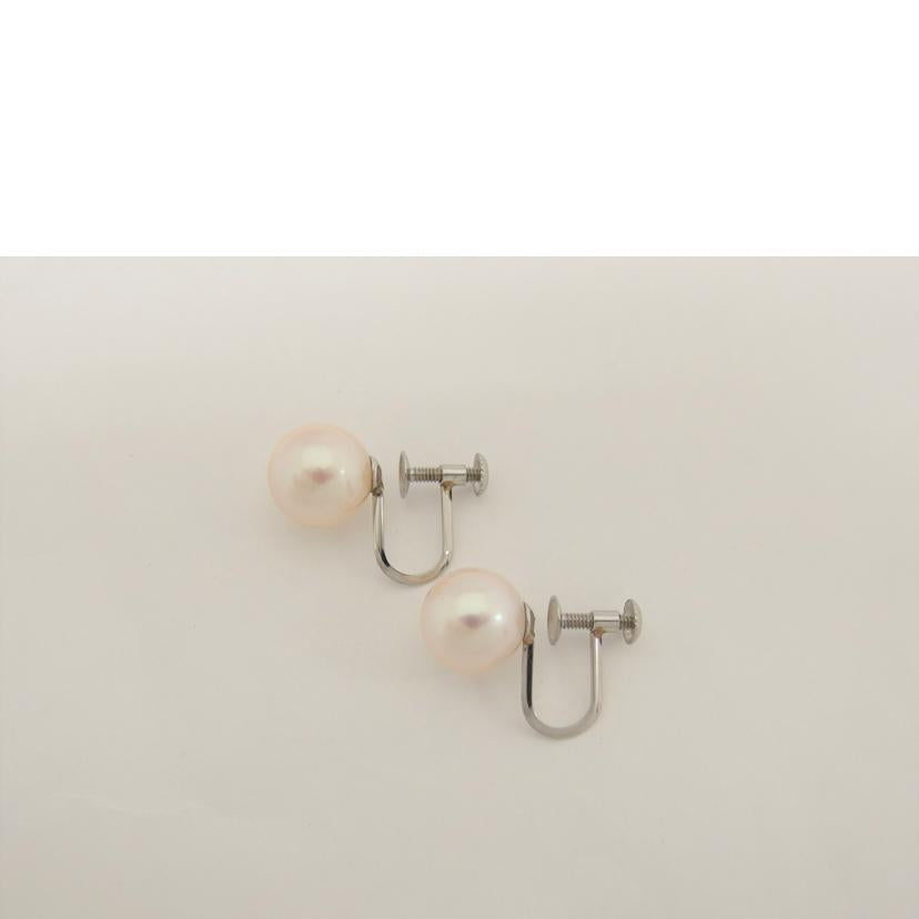 /Ｐｔ８５０パールイヤリング８ｍｍ～８．５ｍｍ/2.6g//ABランク/04