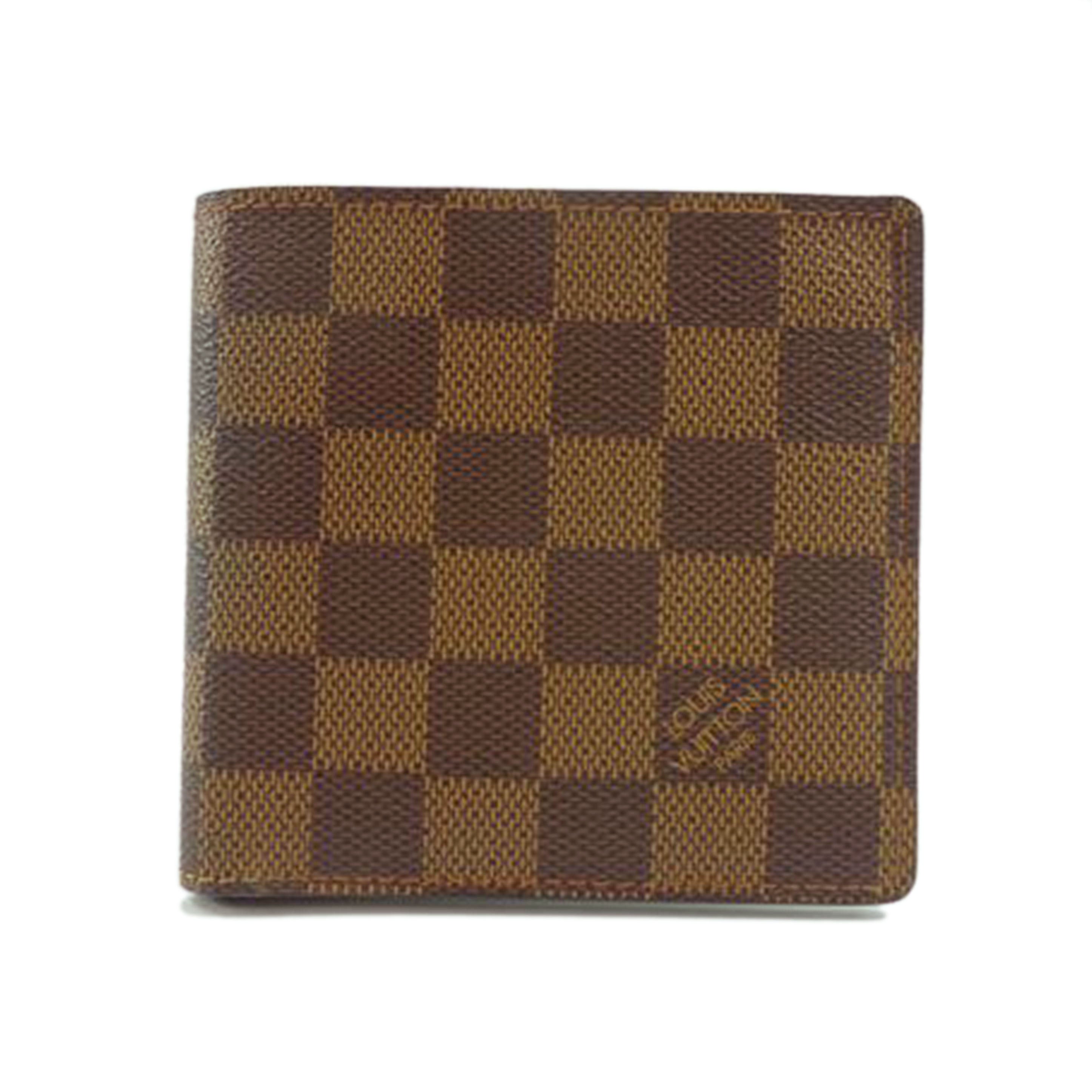 LV ルイ･ヴィトン/旧型ポルトフォイユ･マルコ/ダミエ/N61675//CA0095/Bランク/83