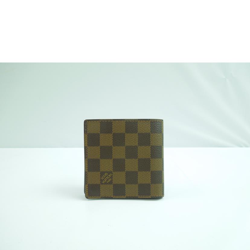 LV ルイ･ヴィトン/旧型ポルトフォイユ･マルコ/ダミエ/N61675//CA0095/Bランク/83