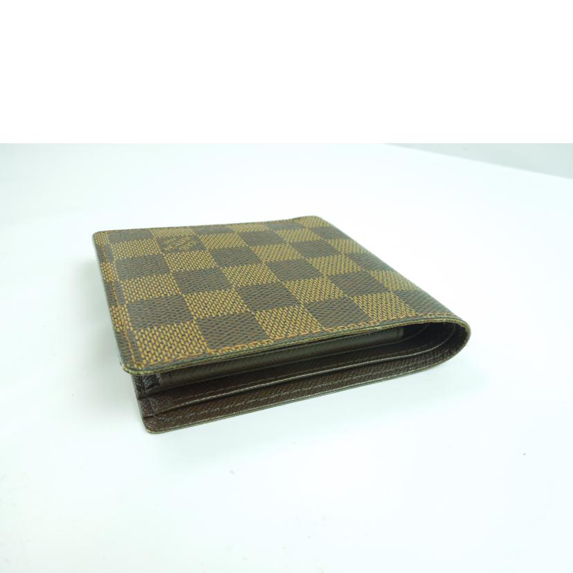 LV ルイ･ヴィトン/旧型ポルトフォイユ･マルコ/ダミエ/N61675//CA0095/Bランク/83