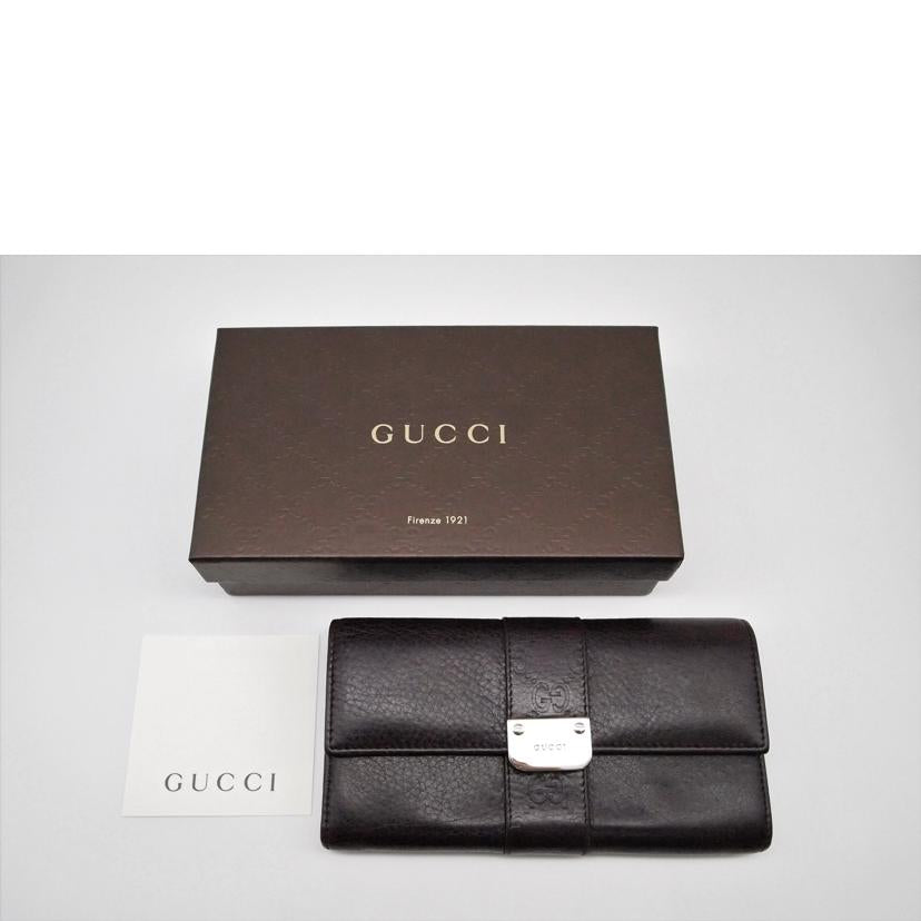 ＧＵＣＣＩ/グッチシマレザー／二つ折り財布/233028･0959//Bランク/13