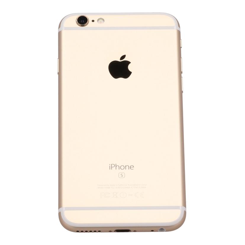 Ａｐｐｌｅ　ｄｏｃｏｍｏ アップル/ｉＰｈｏｎｅ６Ｓ　１２８ＧＢ　ゴールド/NKQV2J/A//FRDVT042GRYJ/Bランク/09