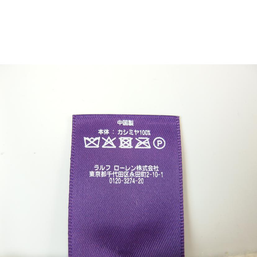 Ralph Lauren/Ralph Lauren カシミア100%マフラー グレー //ABランク/83