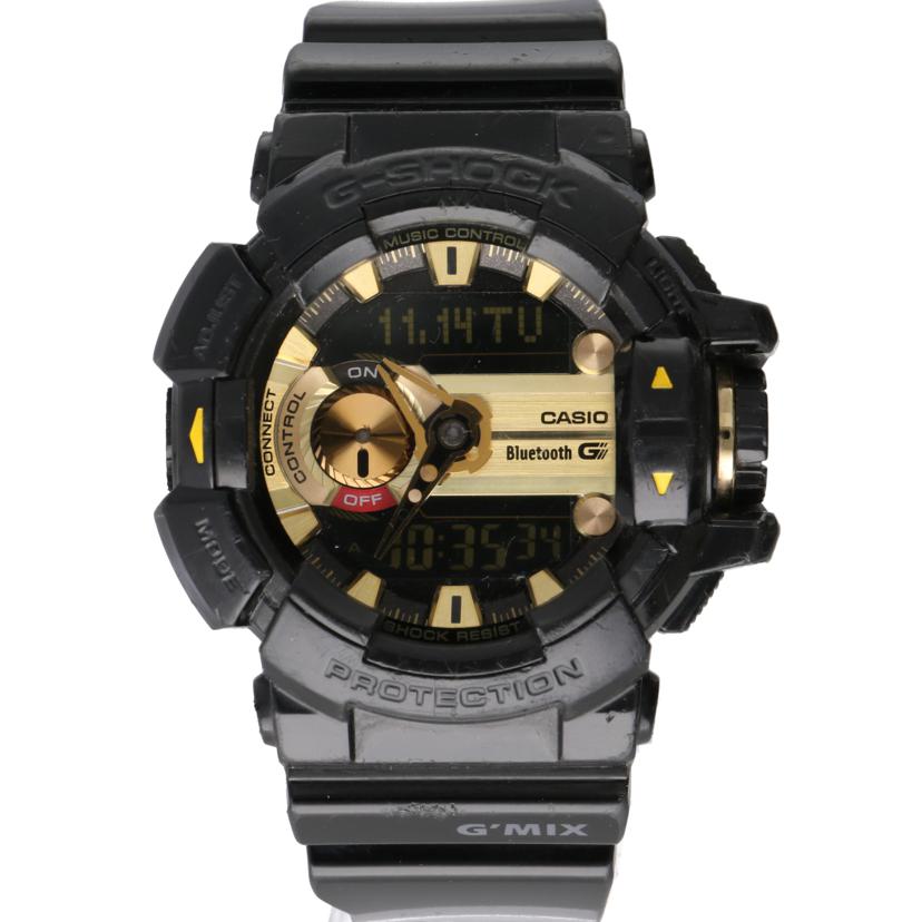 ＣＡＳＩＯ カシオ/Ｇ－ＳＨＯＣＫ　デジアナラバー　ブラック/GBA-400-1A9JF//BCランク/09