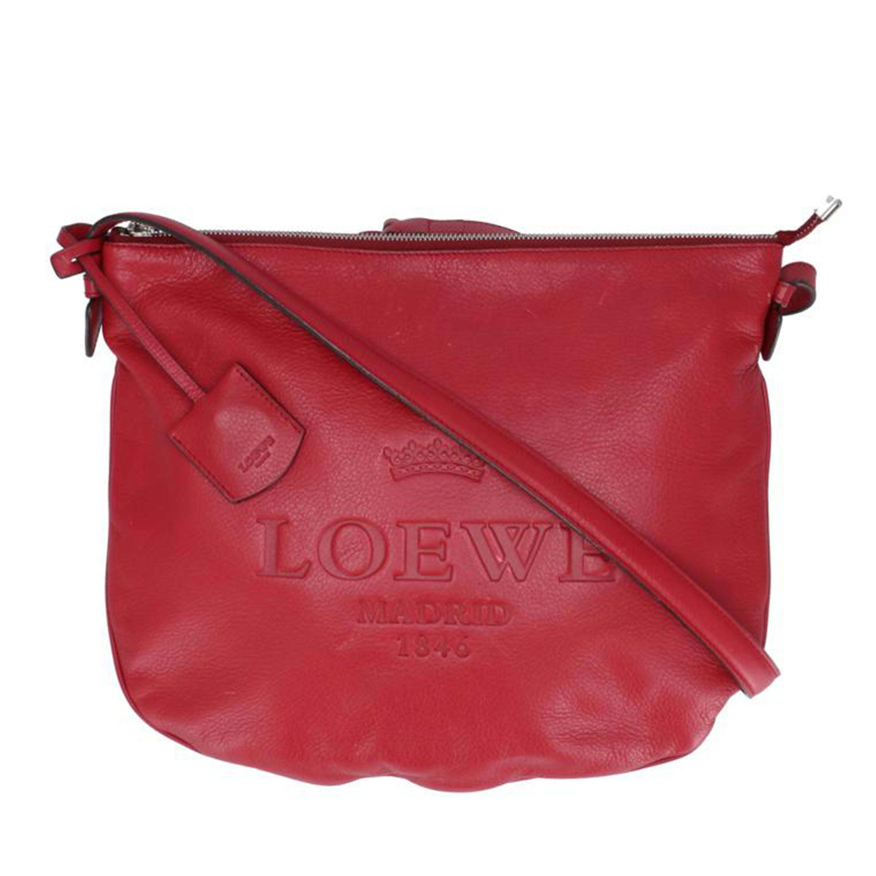 ＬＯＥＷＥ ロエベ　LOWE　ワンショルダー　レッド　レディース/ワンショルダー／レッド//ABランク/37