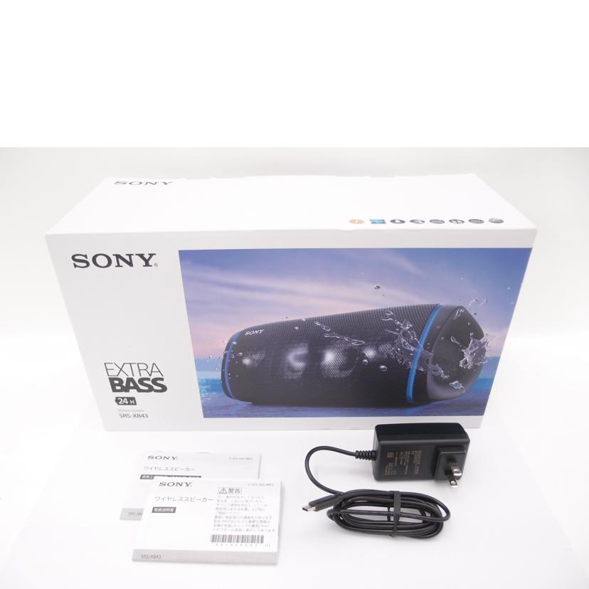 ＳＯＮＹ ソニー/ワイヤレスポータブルスピーカー/SRS-XB43//1042857/Aランク/69