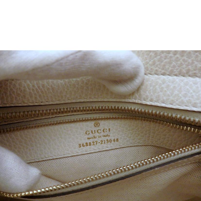 ＧＵＣＣＩ GUCCI/２ＷＡＹスウィングミニハンド／オフホワイト／ネームタグ付／/368827//213048/ABランク/95