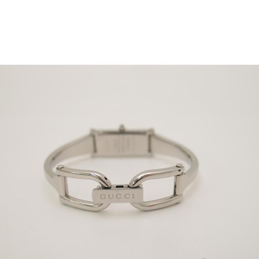 ＧＵＣＣＩ グッチ　腕時計　レディース　ダイヤモンド　黒/バングルウォッチ１Ｐダイヤ・ブラック×ＳＳ／クオーツ/1500L//12930076/ABランク/69