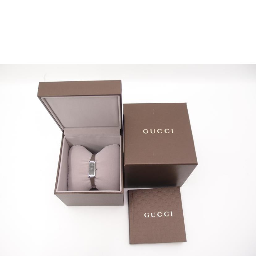 ＧＵＣＣＩ グッチ　腕時計　レディース　ダイヤモンド　黒/バングルウォッチ１Ｐダイヤ・ブラック×ＳＳ／クオーツ/1500L//12930076/ABランク/69