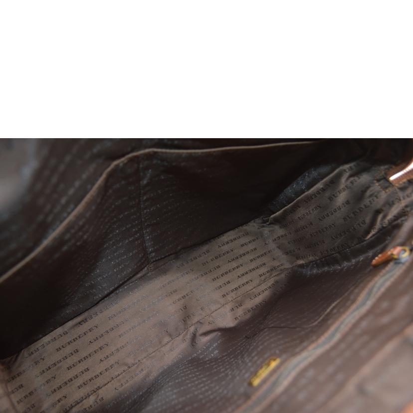 ＢＵＲＢＥＲＲＹ バーバリー/ノバチェックコーティングショルダーレザートート/11134145//ABランク/89