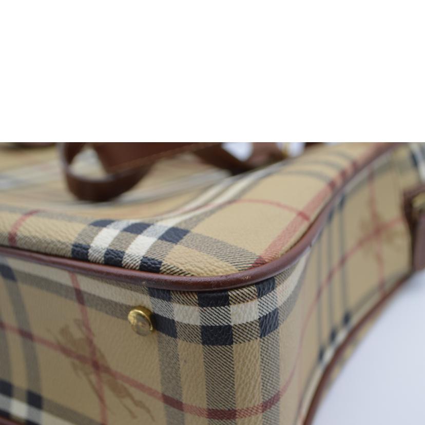 ＢＵＲＢＥＲＲＹ バーバリー/ノバチェックコーティングショルダーレザートート/11134145//ABランク/89