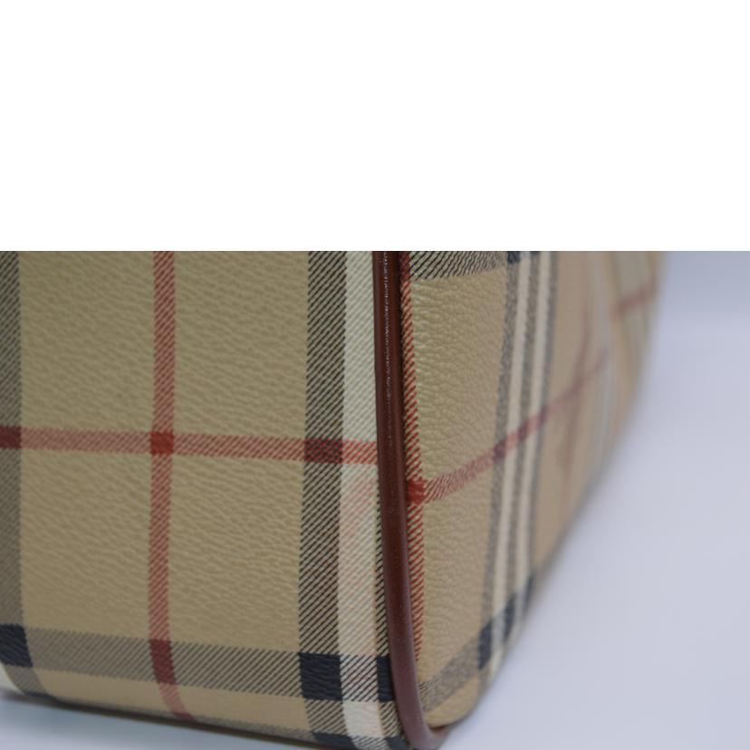 ＢＵＲＢＥＲＲＹ バーバリー/ノバチェックコーティングショルダーレザートート/11134145//ABランク/89