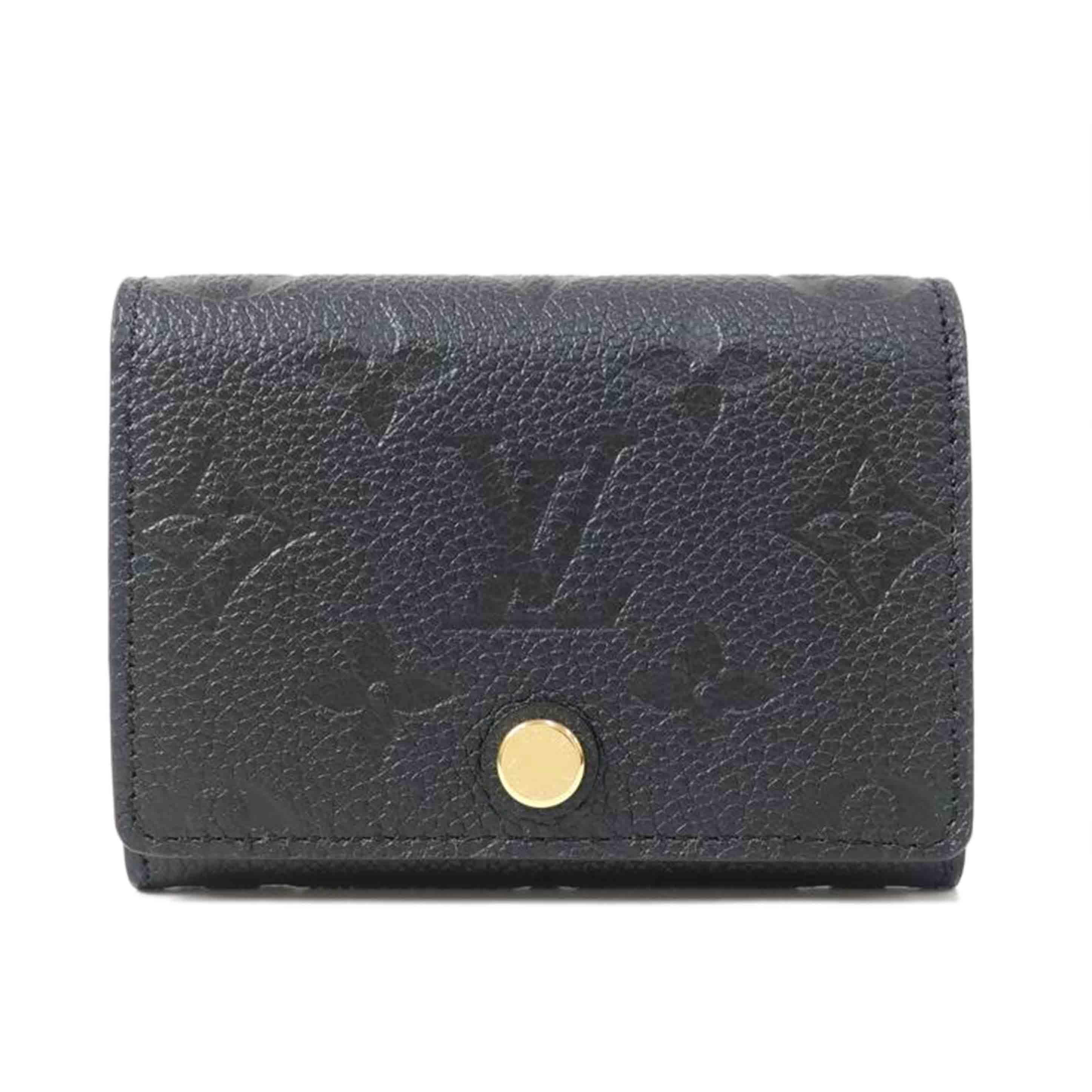 ＬＯＵＩＳ　ＶＵＩＴＴＯＮ ルイ・ヴィトン/アンヴェロップ　カルトドゥヴィジット／アンプラント　カードケース　小銭入れ　ブラック/M58456//NFC/Aランク/65