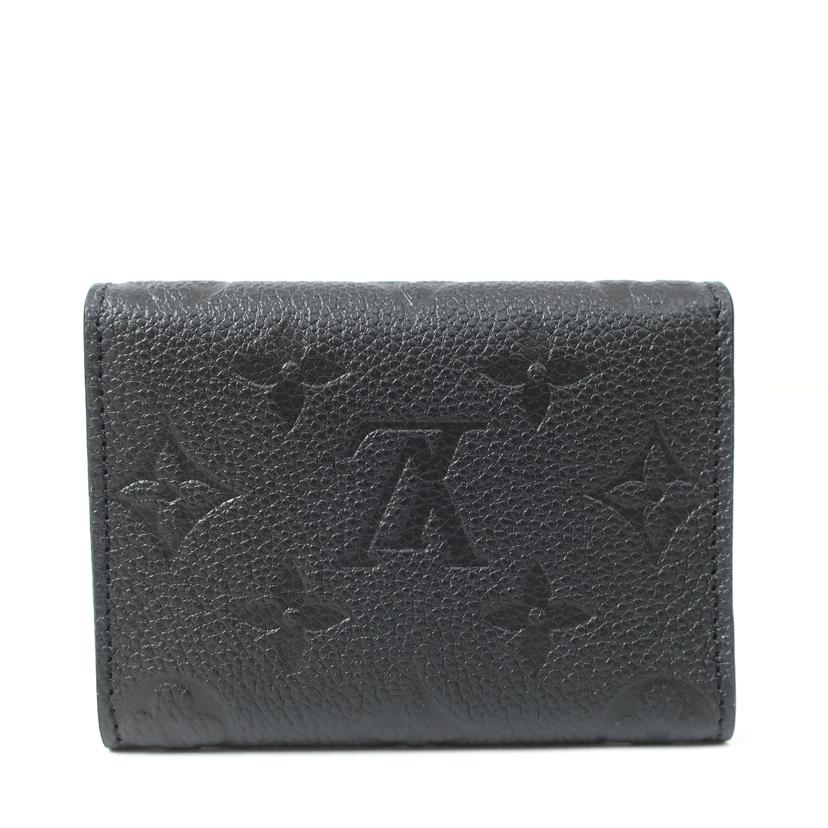 ＬＯＵＩＳ　ＶＵＩＴＴＯＮ ルイ・ヴィトン/アンヴェロップ　カルトドゥヴィジット／アンプラント　カードケース　小銭入れ　ブラック/M58456//NFC/Aランク/65