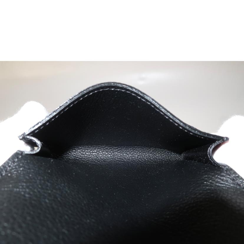 ＬＯＵＩＳ　ＶＵＩＴＴＯＮ ルイ・ヴィトン/アンヴェロップ　カルトドゥヴィジット／アンプラント　カードケース　小銭入れ　ブラック/M58456//NFC/Aランク/65