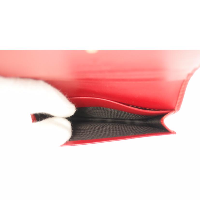 ＧＵＣＣＩ グッチ　赤　レディース/グッチシマ二つ折り札入れ／レッド/406924//493075/Aランク/69