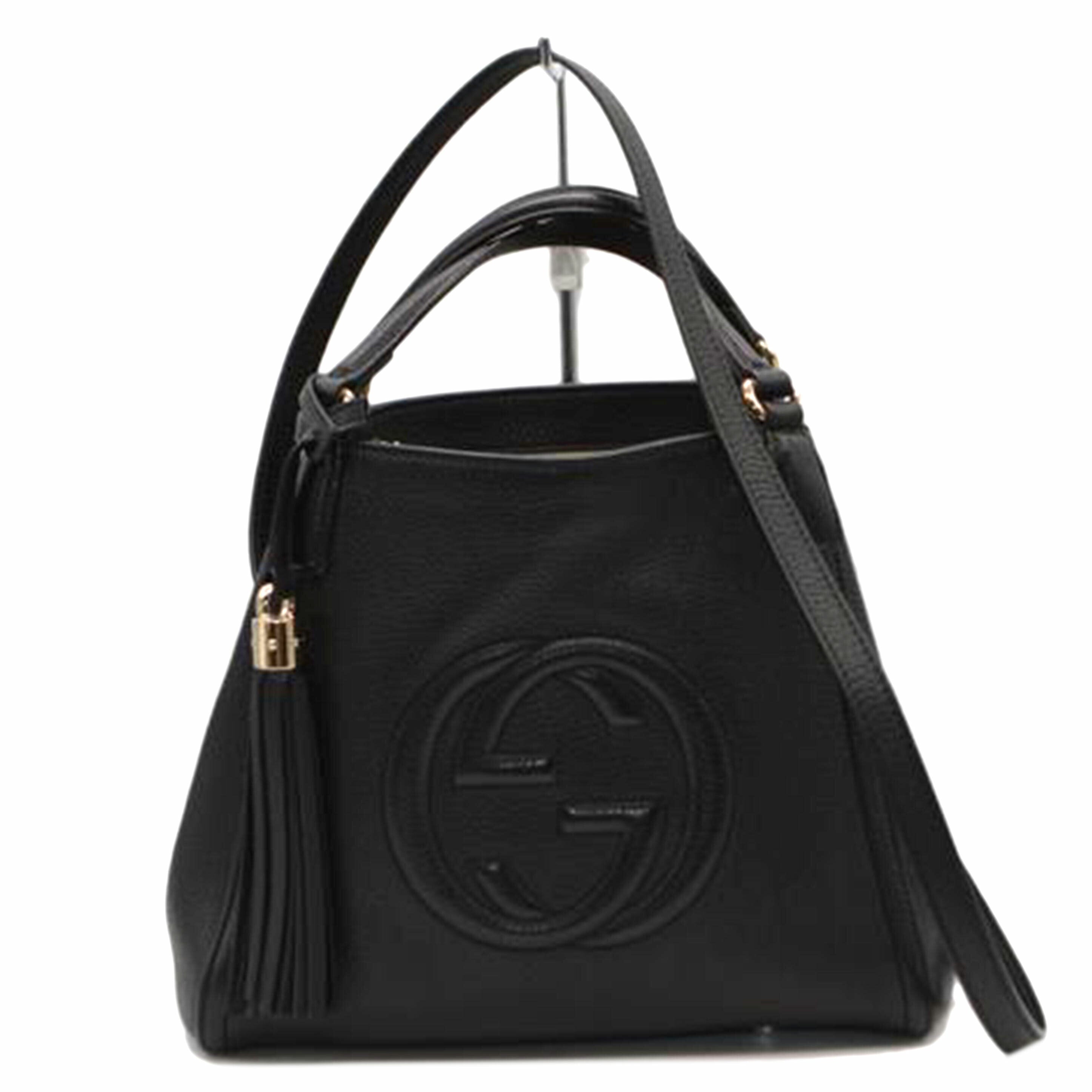 ＧＵＣＣＩ グッチ/ソーホーインターロッキングＧタッセル２ｗａｙレザーハンド/336751//525040/Aランク/89