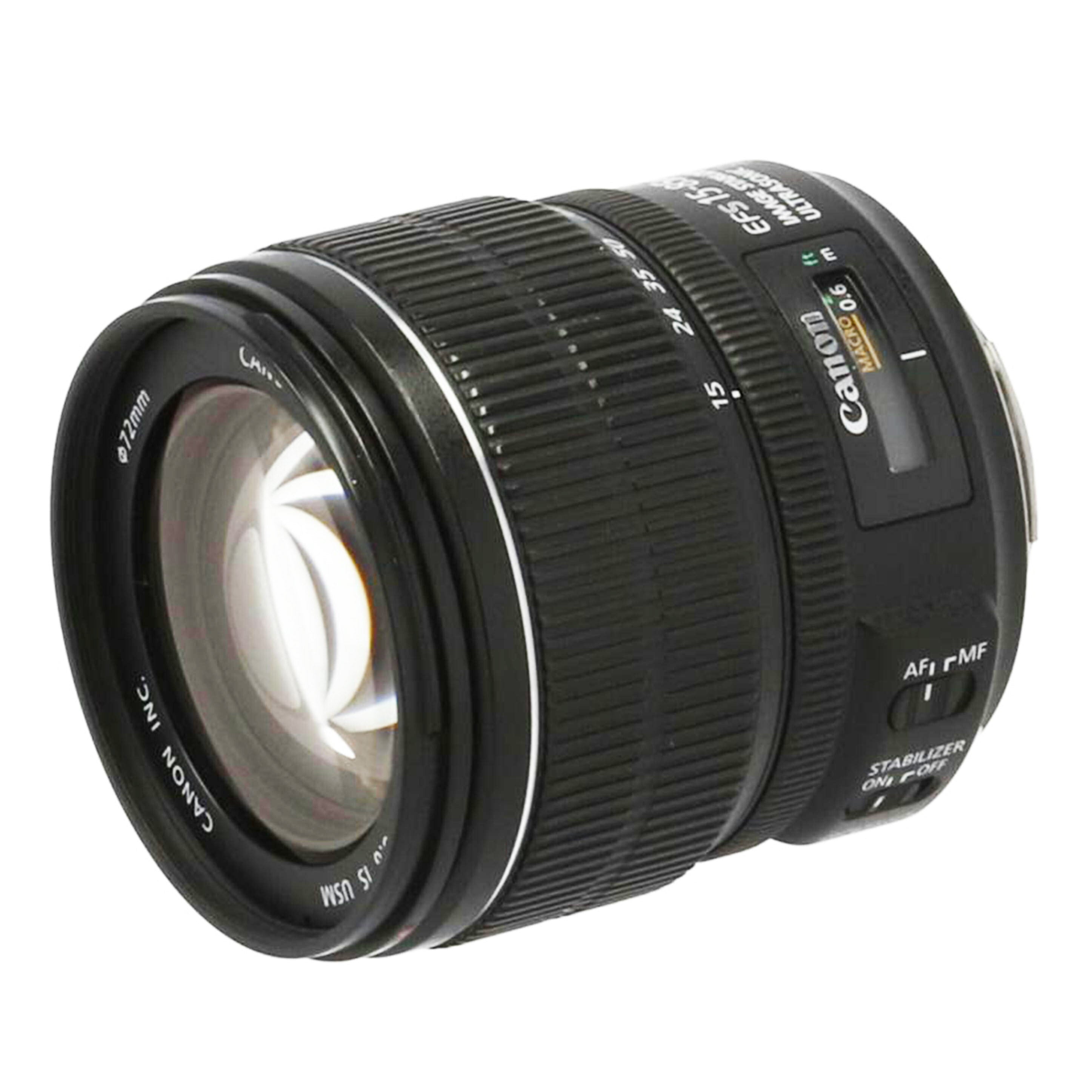 Ｃａｎｏｎ キヤノン/交換レンズ／１５－８５ｍｍ/EF-S15-85mm IS USM//8342504977/Bランク/64