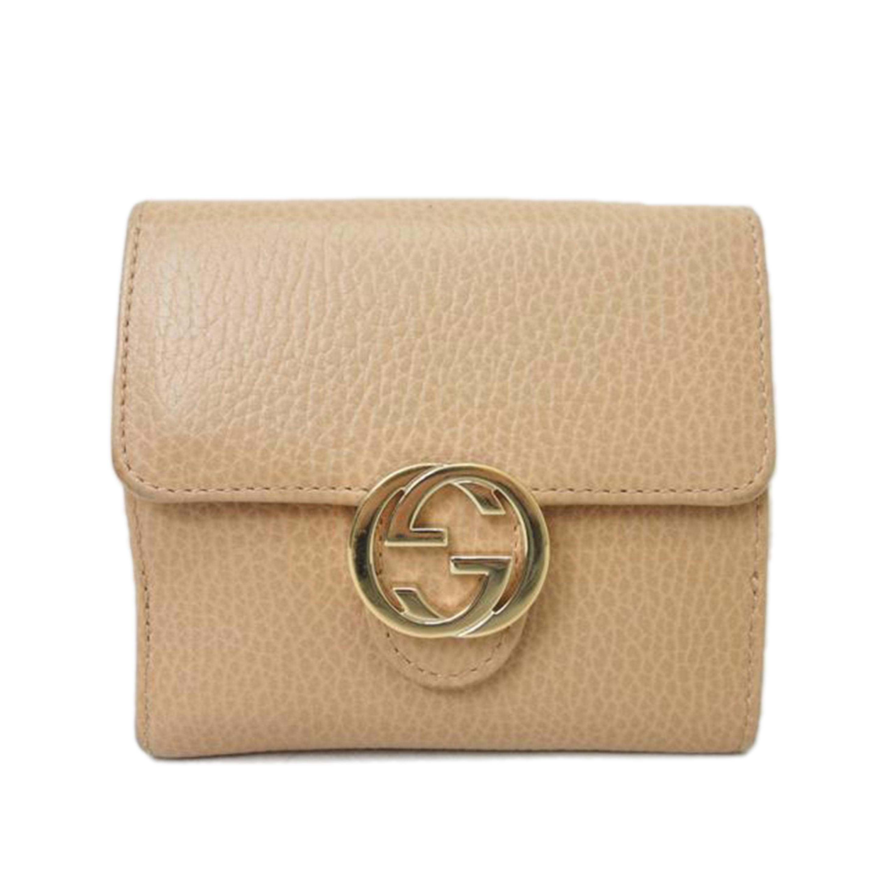 ＧＵＣＣＩ ｸﾞｯﾁ/インターロックングＧ／Ｗホック２つ折り財布/615525//1147/Bランク/78