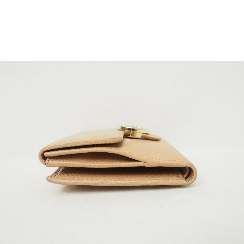 ＧＵＣＣＩ ｸﾞｯﾁ/インターロックングＧ／Ｗホック２つ折り財布/615525//1147/Bランク/78