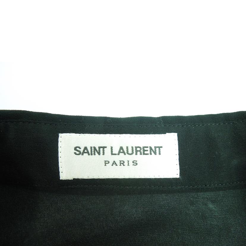 SAINT LAURENT PARIS/SAINT LAURENT PARIS シースルーブラウス ブラック サイズ38/SP04 465896 Y115W 1000//Aランク/83