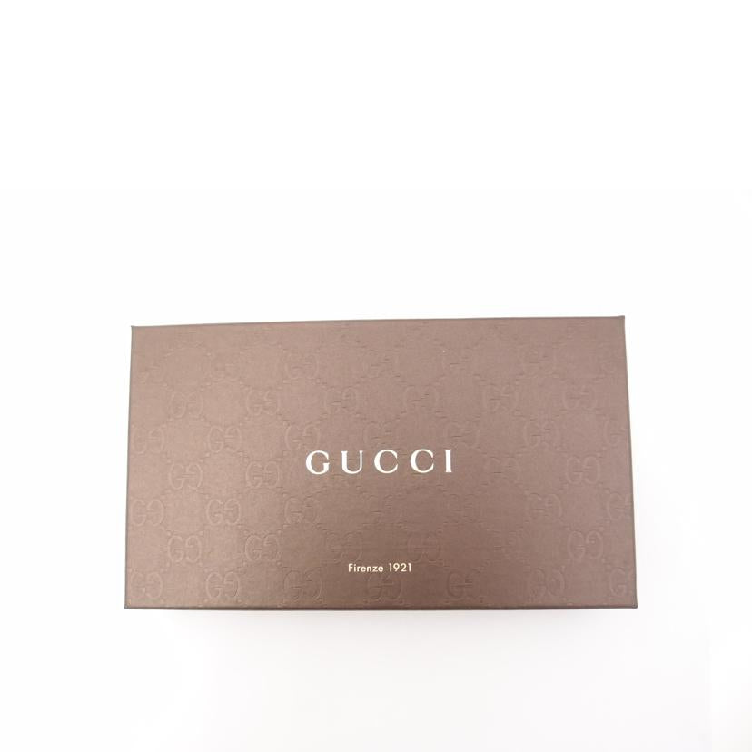 ＧＵＣＣＩ グッチ　青　レザー　レディース/マイクログッチシマラウンドファスナー長財布／ブルー/449391//493075/Aランク/69