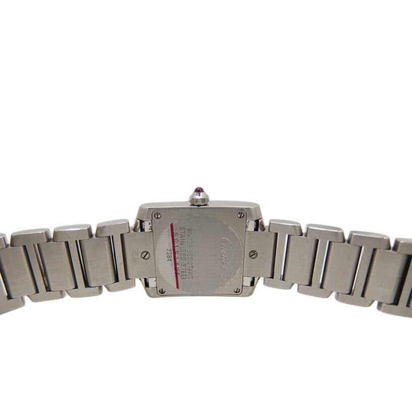 Ｃａｒｔｉｅｒ ｶﾙﾃｨｴ/タンクフランセーズＳＭ／ピンクシェル／クォーツ/2384//801*****/Aランク/82