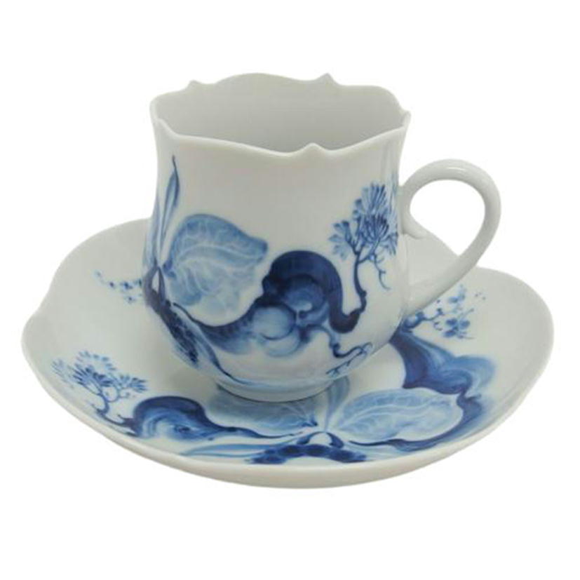 Ｍｅｉｓｓｅｎ マイセン/ブルーオーキッド／コーヒーカップ＆ソーサー//23562/Aランク/04