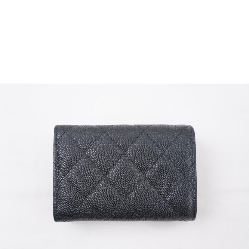 ＣＨＡＮＥＬ シャネル/マトラッセキャビアスキンウォレット//26773655/Aランク/67