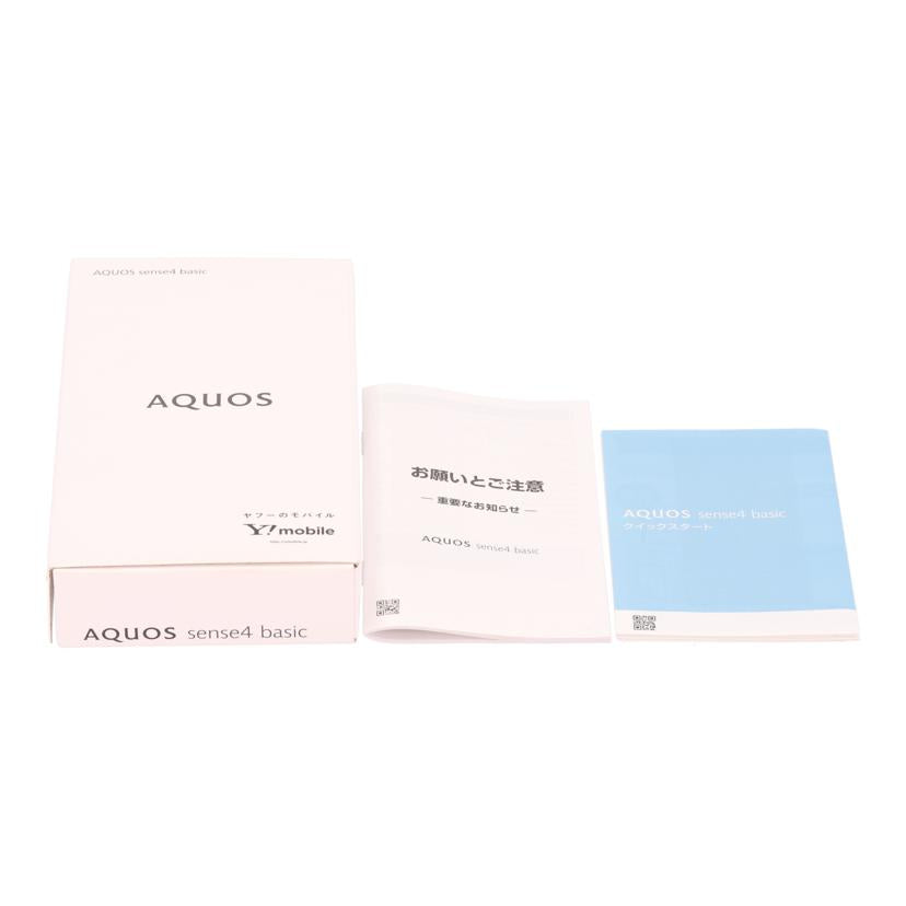 ＳＨＡＲＰ シャープ/ＡＱＵＯＳ　ｓｅｎｓｅ４ｂａｓｉｃ　ｂｌａｃｋ/A003SH//354962114044095/Aランク/78
