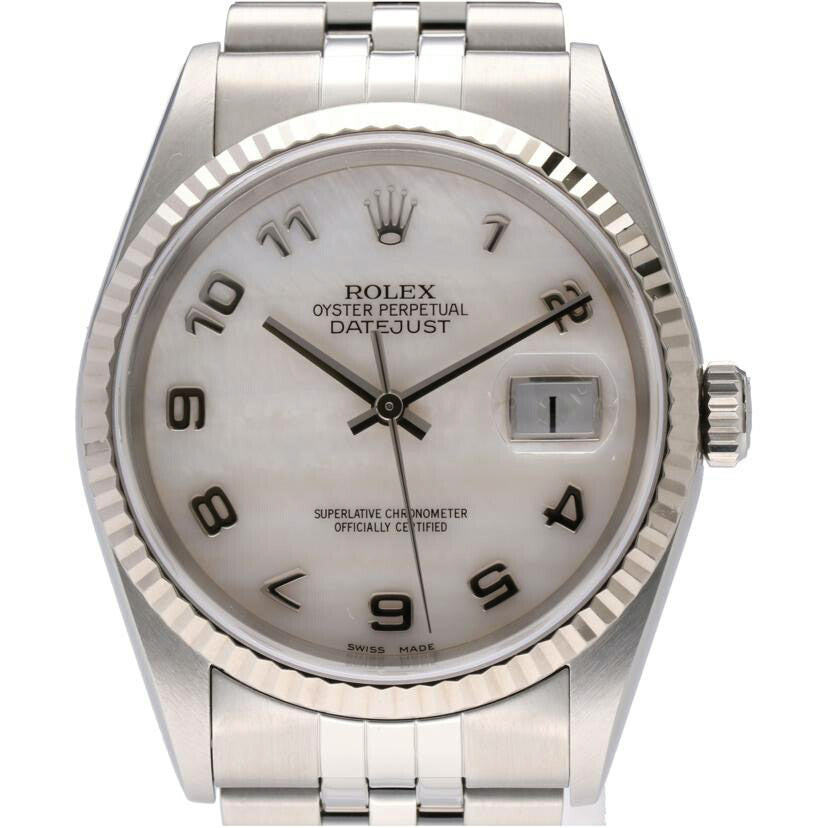 ＲＯＬＥＸ ロレックス/ＤＡＴＥ　ＪＵＳＴ／シェル文字盤/M16234//A875424/ABランク/75