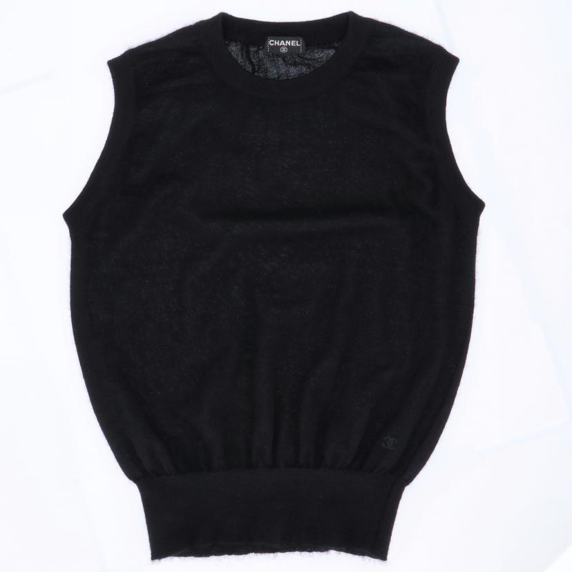 ＣＨＡＮＥＬ シャネル/ＣＨＡＮＥＬ　カシミヤノースリーブニット//ABランク/75