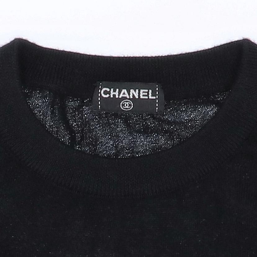 ＣＨＡＮＥＬ シャネル/ＣＨＡＮＥＬ　カシミヤノースリーブニット//ABランク/75