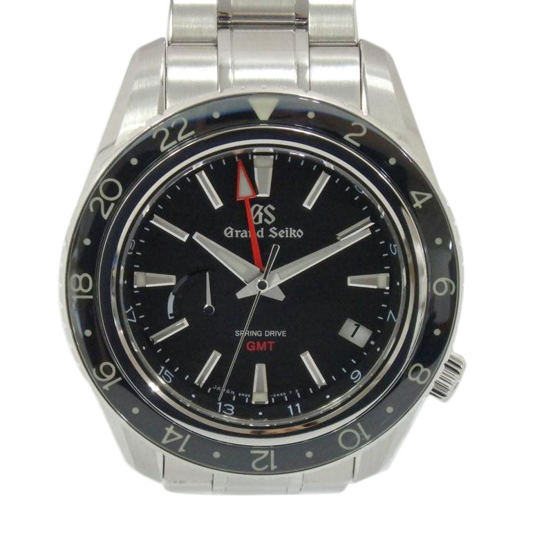 SEIKO セイコー/GS/スプリングドライブ/GMT/SBGE201/9R66-0AA0/92N***/メンズ時計/ABランク/77【中古】