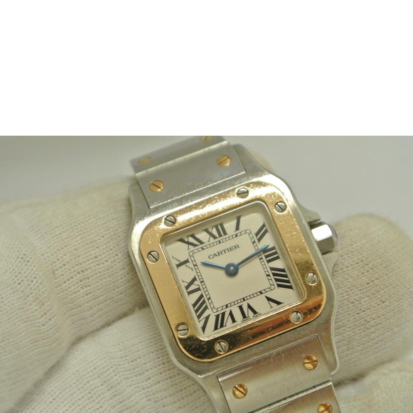 Ｃａｒｔｉｅｒ カルティエ/サントスガルベＳＭ　レディースＱＺ/1567//177962 NX/Bランク/87