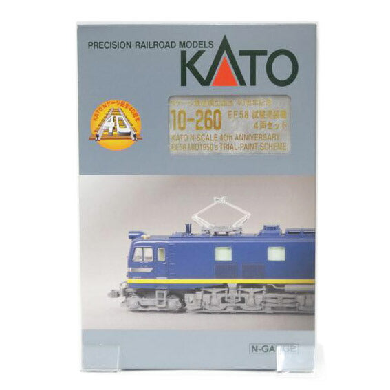ＫＡＴＯ カトー/ＥＦ５８試験塗装機４両セット/10-260//ABランク/42