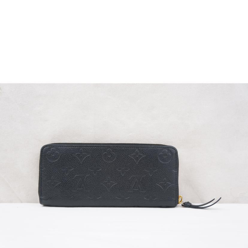 ＬＶ ルイヴィトン/ポルトフォイユ・クレマンス／アンプラント／ノワール/M60171//SP0129/ABランク/67