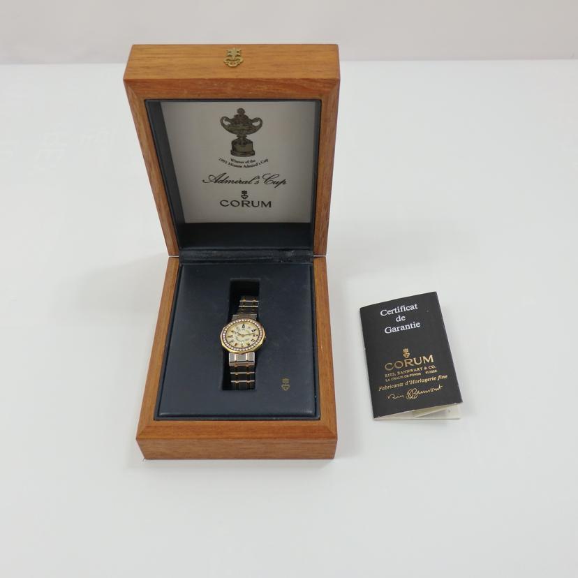 ＣＯＲＵＭ コルム/アドミラズカップ／コンビ／ダイヤベゼル／クォーツ/39 912 28 V-052//488712/ABランク/77