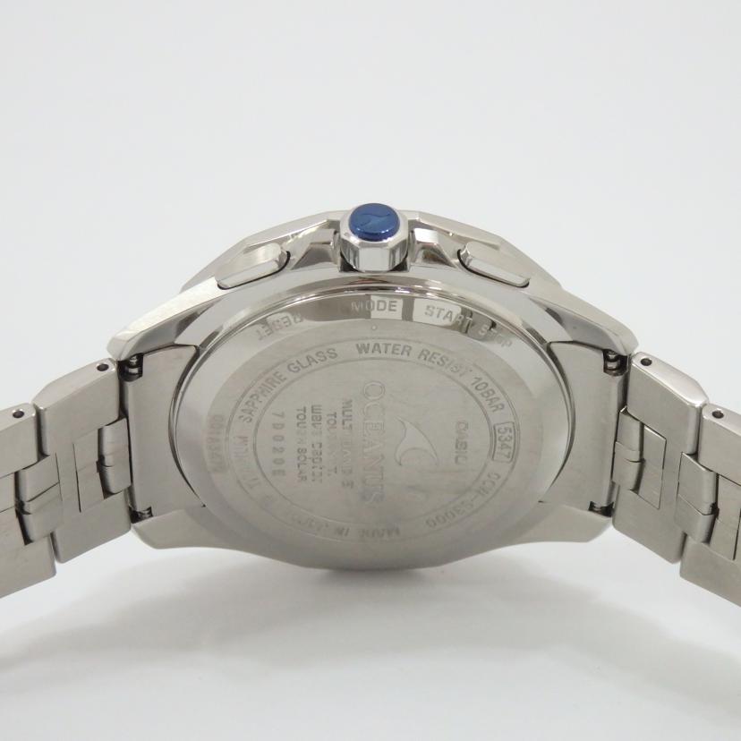 ＣＡＳＩＯ セイコー/ＯＣＥＡＮＵＳ／電波ソーラー/OCW-S3000-IAJF//7D020E/ABランク/77