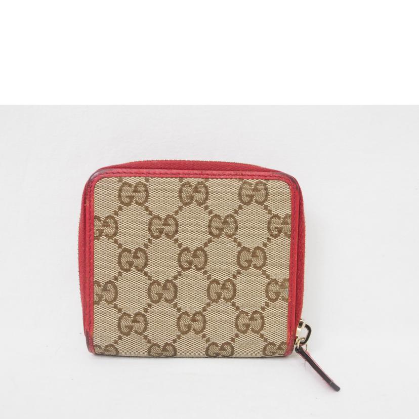 ＧＵＣＣＩ ｸﾞｯﾁ/ＧＧキャンバス／ラウンドファスナー２つ折り財布/346056//534563/Bランク/78