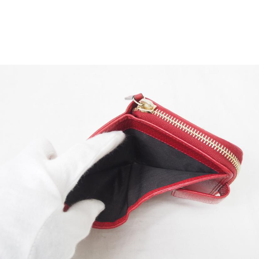 ＧＵＣＣＩ ｸﾞｯﾁ/ＧＧキャンバス／ラウンドファスナー２つ折り財布/346056//534563/Bランク/78